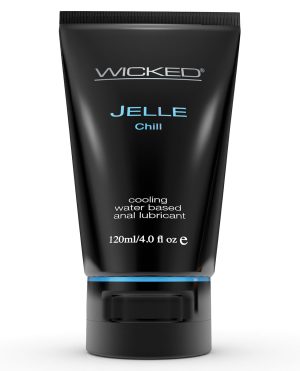 Wicked Sensual Care Jelle Chill Waterbased Anal Gel Lubricant – 4 oz by Wicked Sensual Care product image
