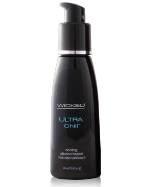 Wicked Sensual Care Ultra Chill Cooling Sensation Silicone Based Lubricant – 2 oz by Wicked Sensual Care product image
