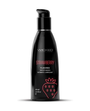 Wicked Sensual Care Water Based Lubricant – 2 oz Strawberry by Wicked Sensual Care product image