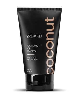 Wicked Sensual Care Coconut Oil Based Lube – 4 oz by Wicked Sensual Care product image