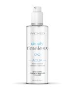 Wicked Sensual Care Simply Timeless Aqua Water Based Lubricant – 4 oz by Wicked Sensual Care product image