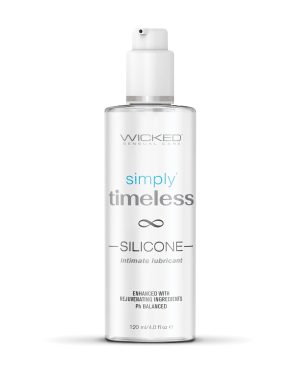 Wicked Sensual Care Simply Timeless Silicone Lubricant – 4 oz by Wicked Sensual Care product image