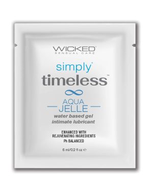 Wicked Sensual Care Simply Timeless Jelle Water Based Lubricant – .2 oz by Wicked Sensual Care product image