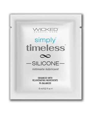 Wicked Sensual Care Simply Timeless Silicone Lubricant – .2 oz by Wicked Sensual Care product image