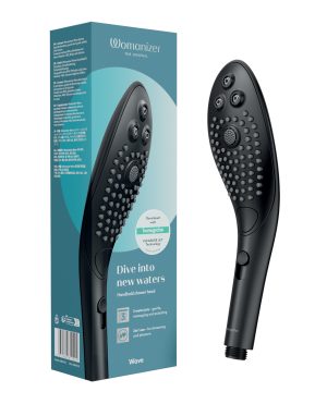 Womanizer Wave Shower Head – Black by Womanizer product image