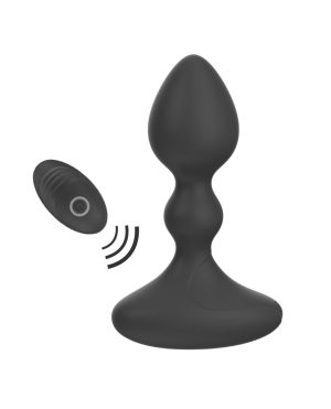 Pink Elephant Lil Rumble Rechargeable Vibe w/Remote – Black by Pink Elephant product image