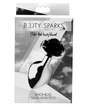 Booty Sparks Black Rose Anal Plug Small by BootySparks product image