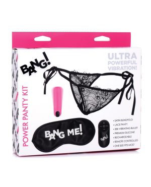 Bang! Power Panty & Blindfold Kit – Pink by Bang! product image