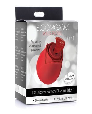 Inmi Bloomgasm Wild Rose 10X Stimulator – Red by Inmi product image