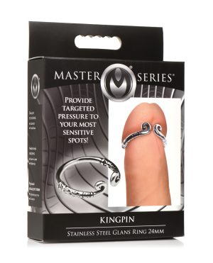 Master Series Kingpin Stainless Steel 24 mm Glans Ring by Master Series product image