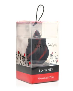 Bloomgasm Black Kiss 10X Rimming Clit Stimulator – Black by Bloomgasm product image
