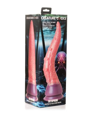 Creature Cocks Octoprobe Tentacle Silicone Dildo – Pink/Purple by Creature Cocks product image