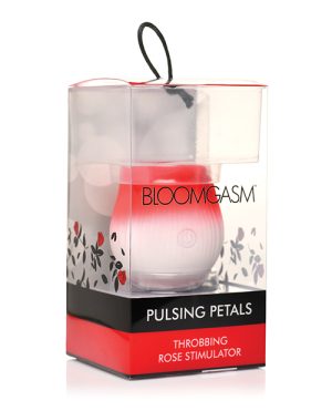 Bloomgasm Pulsing Petals Throbbing Rose Stimulator – Red by Bloomgasm product image