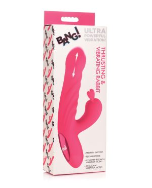 Bang! 10X Thrusting & Vibrating Rabbit – Pink by Bang! product image