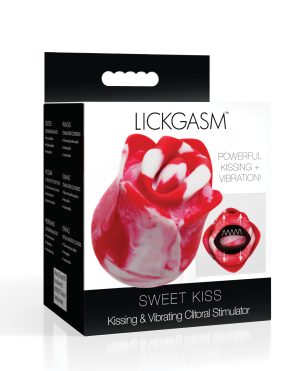 Lickgasm Sweet Kiss Kissing & Vibrating Clitoral Stimulator – Swirl by Lickgasm product image