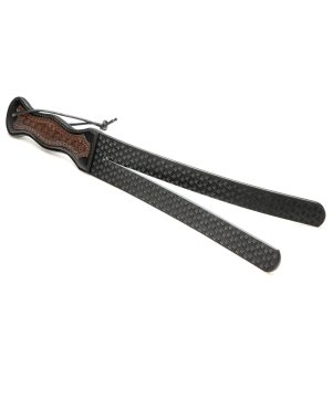 STRICT Scottish Tawse Whip – Black/Brown by STRICT product image