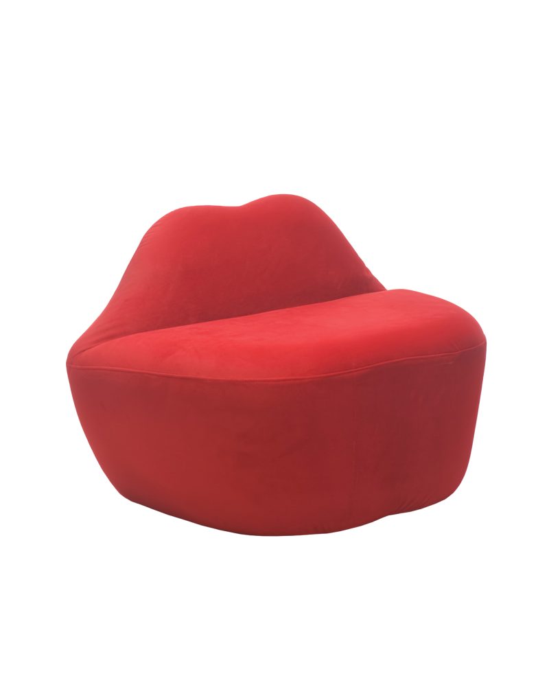 Master Series Lips Chair - Red,