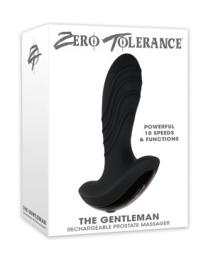 Zero Tolerance The Gentleman Rechargeable Prostate Massager – Black by Zero Tolerance product image
