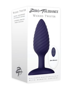 Zero Tolerance Wicked Twister Anal Rechargeable – Purple by Zero Tolerance product image