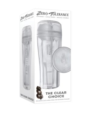 Zero Tolerance The Clear Choice Masturbator – Clear by Zero Tolerance product image