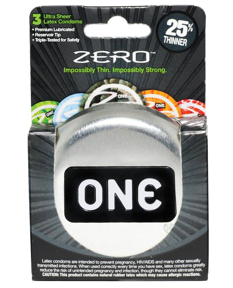 One Backdoor Pack Custom Fit Condoms - Pack of 3
