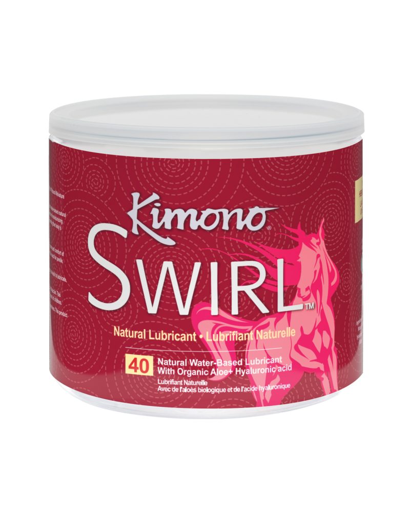 PROMO Kimono Natural Lubricant Sachet - Display Bowl 40 ct