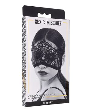 Sex & Mischief Veiled Vision Lace Blindfold by Sex & Mischief product image