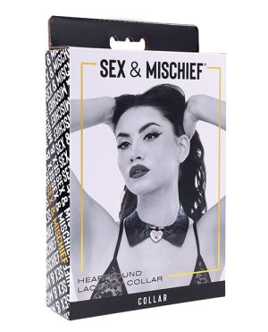 Sex & Mischief Heartbound Lace Day Collar by Sex & Mischief product image