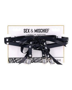 Sex & Mischief Laced Up Garters by Sex & Mischief product image