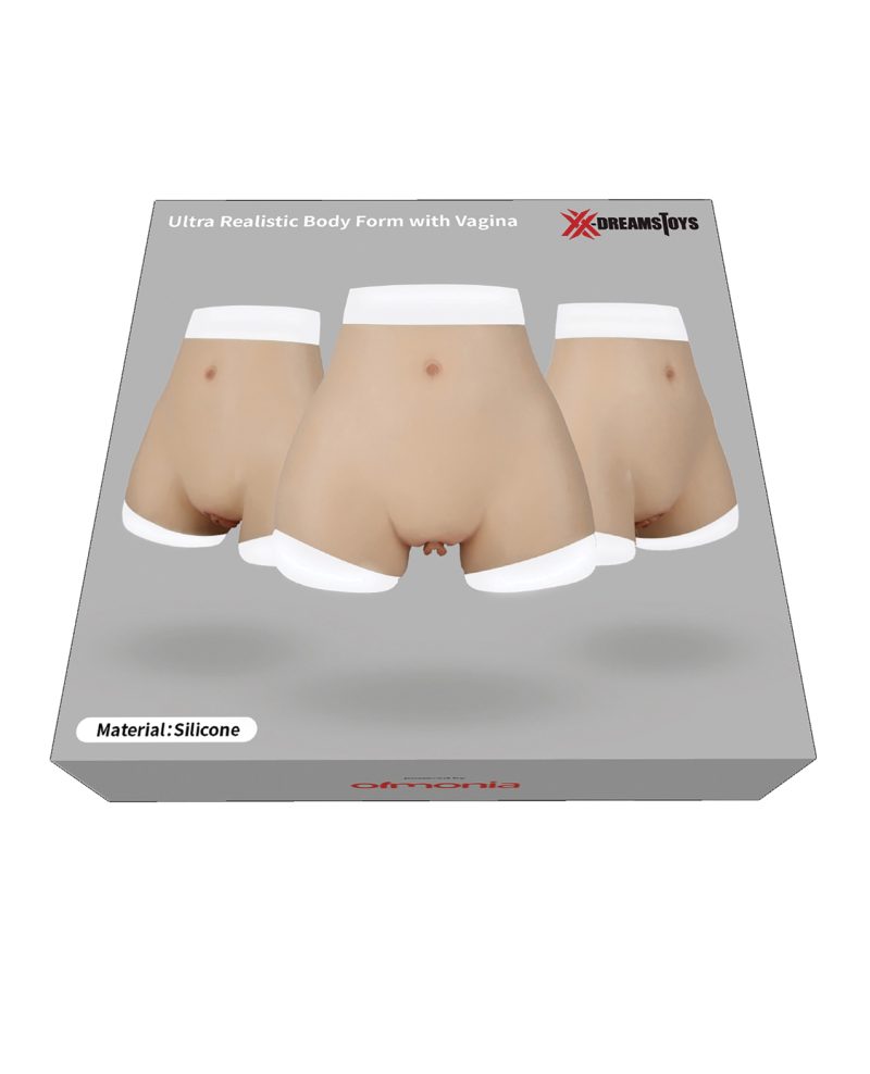 XX-DREAMTOYS Ultra Realistic Vagina Form Large - Ivory
