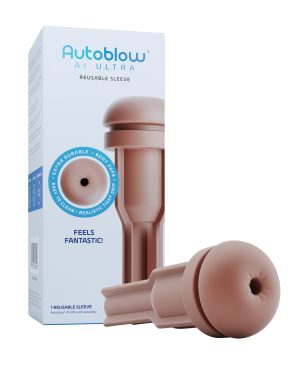 Autoblow AI Ultra Anus Sleeve – Brown by Autoblow product image