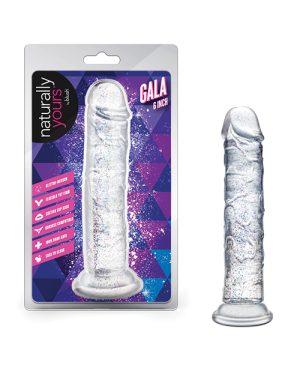 Blush Naturally Yours – Gala – Sparkling Clear Dildo by Naturally Yours product image