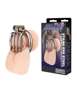 Stainless Steel Inverted Micro Jail Time Chastity Cage by Blue Line product image