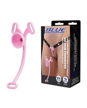 Piss-thru Flying “V” Male to Female No Nub Feminizer Transformation Device by Blue Line product image