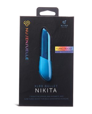 Nu Sensuelle Nikita Bullet with Nitro Motor – Deep Turquoise by Nu Sensuelle product image
