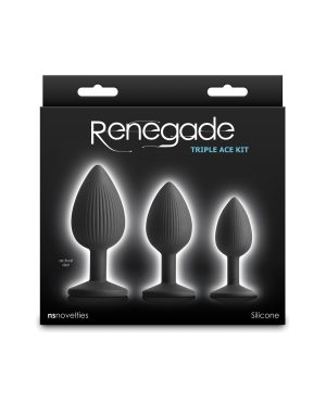 Renegade Triple Ace Anal Kit – Black by Renegade product image