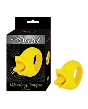 My Secret Vibrating Tongue – Yellow by Nasstoys product image