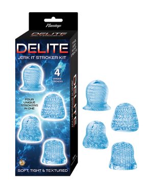 Delite Jerk It Stroker Kit – Blue by Nasstoys product image
