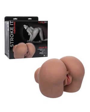Stroke It Vibrating Twerking BBL – Brown by Stroke It product image