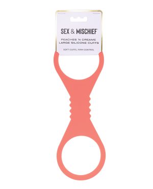 Sex & Mischief Peaches ‘n CreaMe Large Silicone Cuffs by Sex & Mischief product image