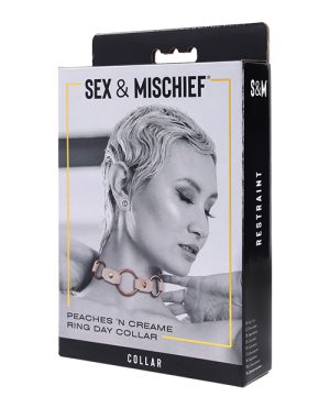 Sex & Mischief Peaches ‘n CreaMe Ring Day Collar by Sex & Mischief product image
