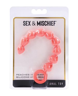 Sex & Mischief Peaches ‘n CreaMe Silicone Anal Beads by Sex & Mischief product image