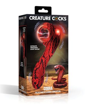 Creature Cocks Cobra Scepter Plasma Vibrator – Red/Black by Creature Cocks product image