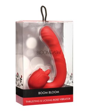 Bloomgasm – Boom Bloom Thrusting & Licking Rose Vibrator by Bloomgasm product image