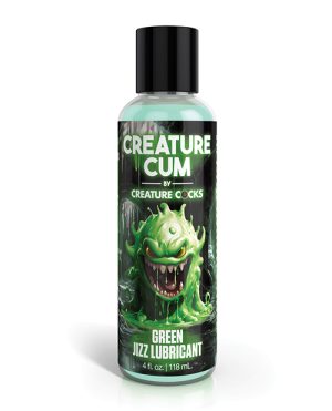 Creature Cocks – Creature Cum Green Water-Based Lubricant 4 oz by Creature Cocks product image