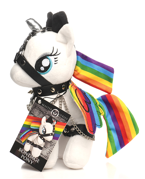 XRAH821-RBW Master Series Bondage Pony – Rainbow by Master Series product image