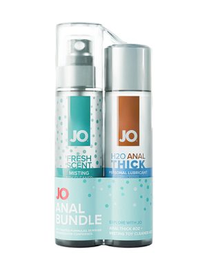 JO Limited Edition Bundle Anal Thick 4 oz + Misting Toy Cleaner 4 oz by JO H2O product image