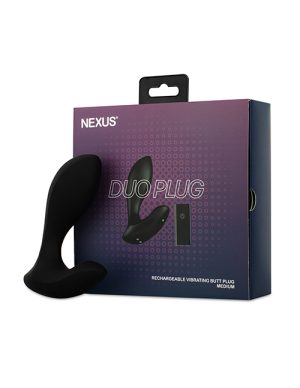 Nexus DUO Plug Medium – Vibrating Butt Plug w/Remote Control by Nexus product image