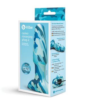 Rimming Plug 2 – Camo by b-vibe product image