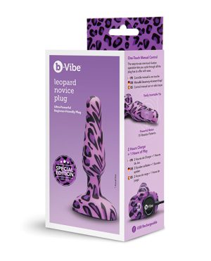 Leopard Novice Plug by b-vibe product image